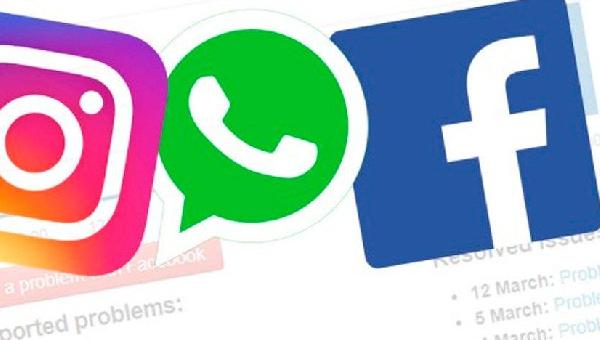 Facebook, Messenger, WhatsApp e Instagram apresentam instabilidade nesta segunda-feira 04/10/2021.